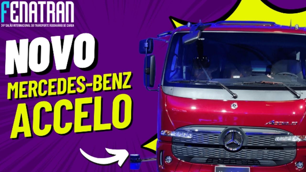 Mercedes-Benz mostra novo Accelo para a FENATRAN | Walkaround Frota&Cia