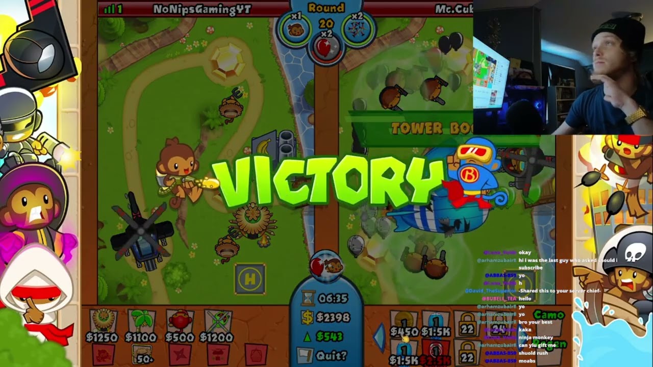 Trying Heli Farm Village... (Bloons TD Battls)