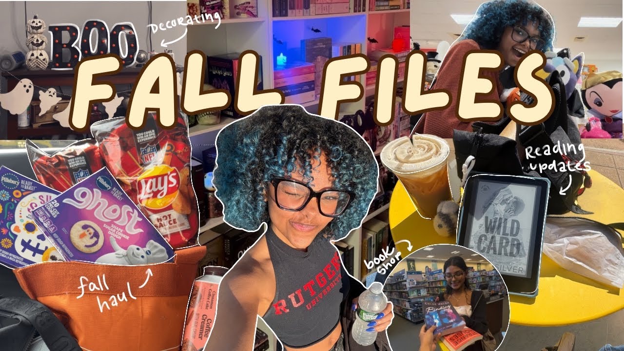 get ready for fall with me🍂| fall files | lets do some shopping, decorating, football, etc