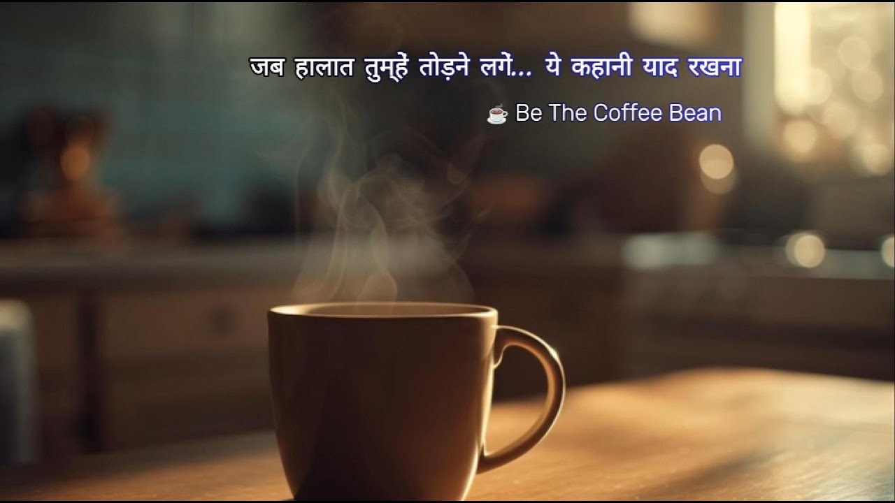☕ Be The Coffee Bean | जब ज़िंदगी तुम्हें परखती है#motivationalstory  #HindiKahani #short-movie 
