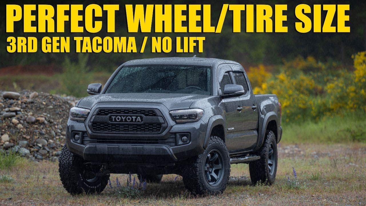 Идеальный комплект дисков и шин для Toyota Tacoma
