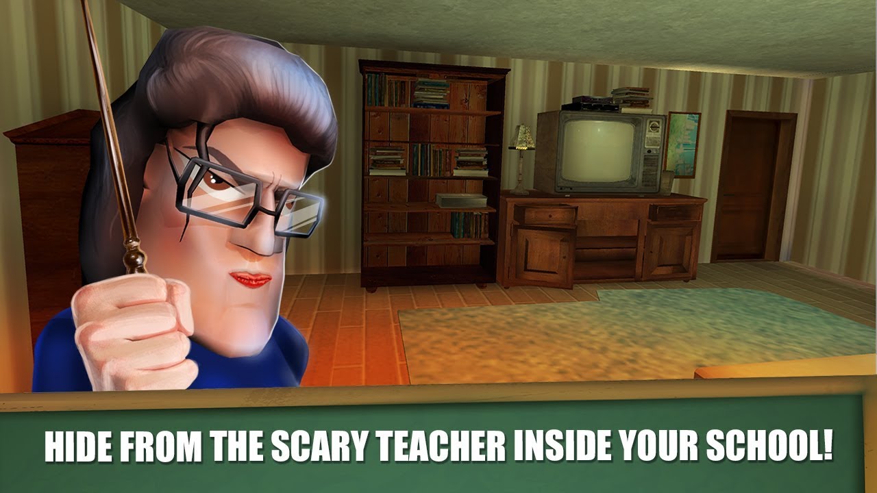 Hello Scary Teacher - Crazy Teacher Horror Escape Gameplay Video Android