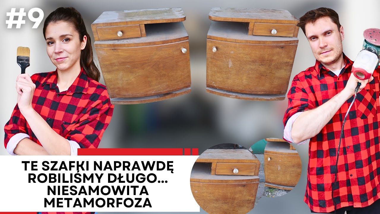 Ratujemy stare szafki nocne - Stylowa metamorfoza mebli