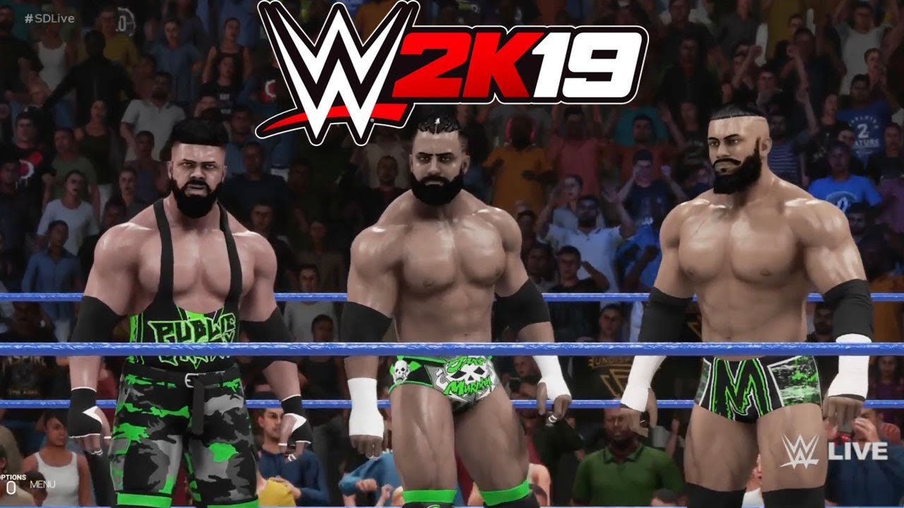 WWE 2K19 CAW SHOWCASE: EPISODE 1!!!
