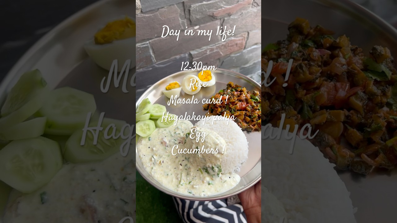 Day in my life #minivlog #diml #intermittentfasting #weightloss #diet #food #kannada #shortsfeed