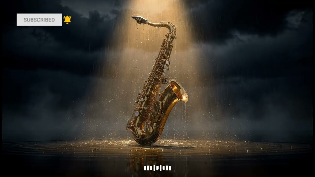 Smooth Jazz Sax Music For Relaxation Focus Study Calm Evenings Warm Melodies Soulful Night Flow