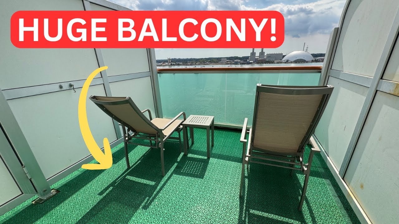 P&O Ventura | Каюта с балконом C735 | Обзор каюты | Август 2025 г.