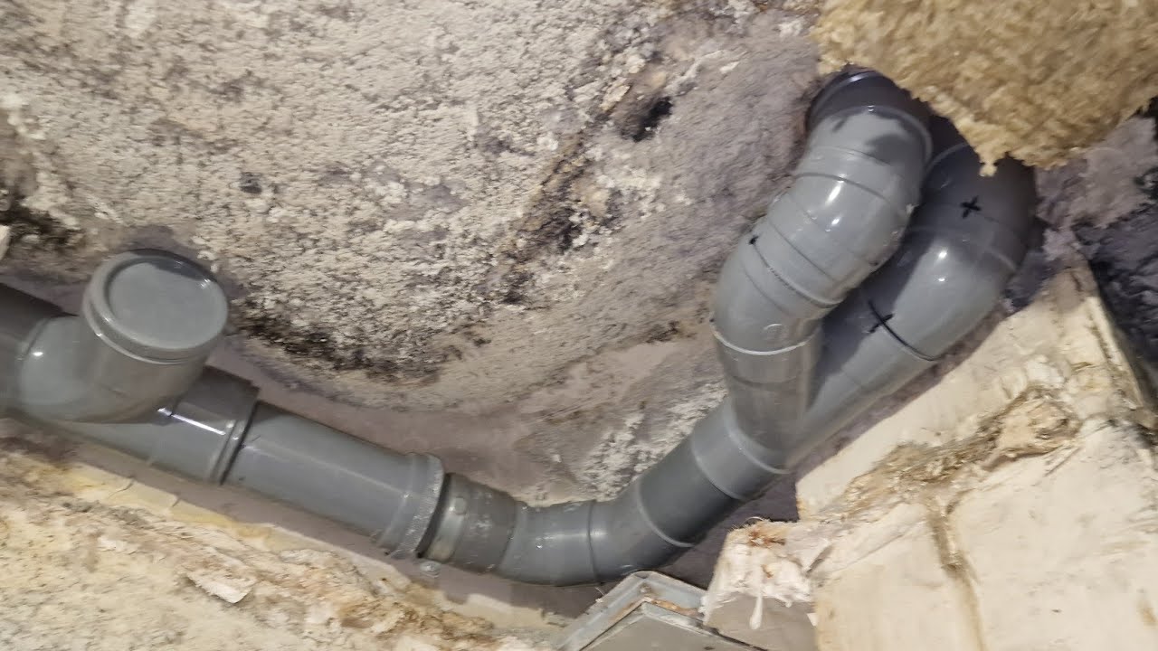 #évacuation pvc 100 EU EV fissuré | Remplacement des evacs en locale V.O #fuitedeau @Sanslimite 