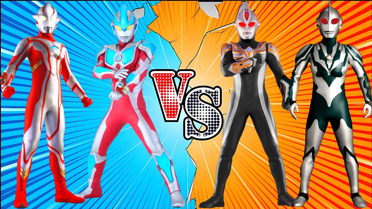 ウルトラマン GINGGA S VS ULTRAMAN MEBIUS VS RIBUT DARKNESS VS MAX DARKNESS #ウルトラマン #ultraman #kaiju