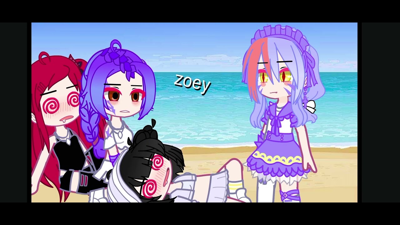 Polytrix đi biển( Go to the beach) | đăng xàm | #gacha #kpopdemonhunters #edit 