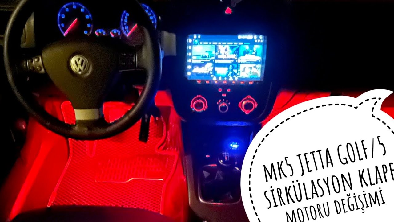 Mk5 Jetta/golf 5 sirkülasyon klape motoru