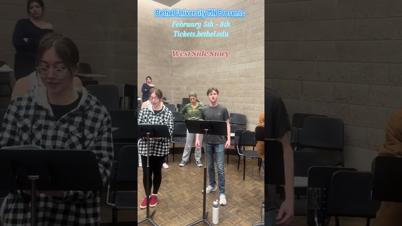 Bethel University, St Paul MN Presents West Side Story. Tickets.bethel.edu 