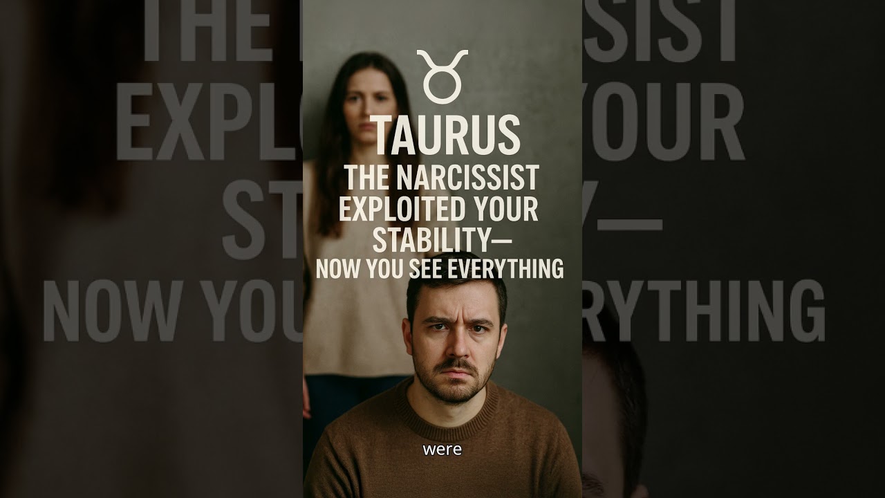 ♉Taurus: The Narcissist Exploited Your Stability&mdash;Now You See Everything | Narcissism #shorts #taurus
