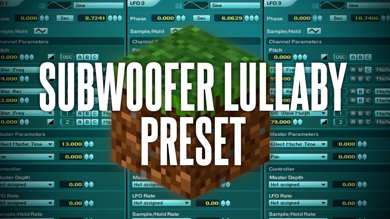 The Subwoofer Lullaby Preset