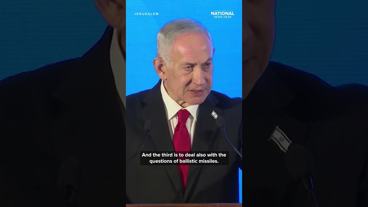 Netanyahu lists his 5 DEMANDS for Iran peace deal