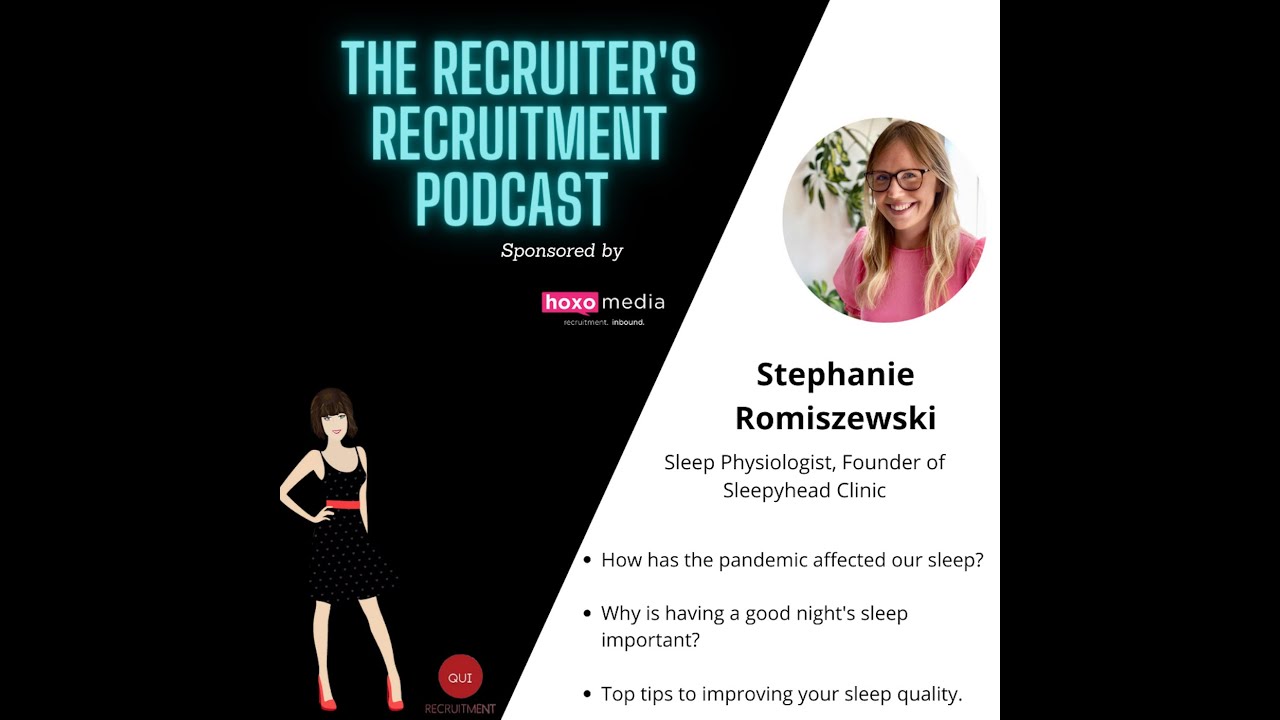 Stephanie Romiszewski - Founder of Sleepyhead Clinic. The importance of sleep!