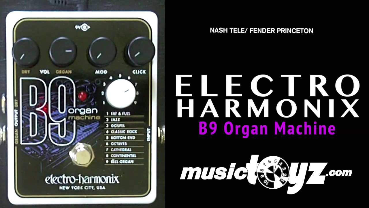 Electro-Harmonix B9 Organ Guitar Pedal