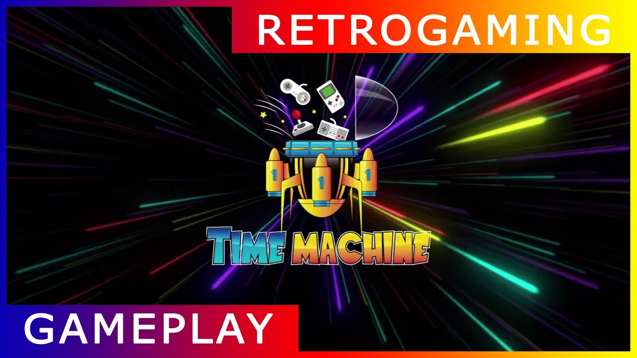 Time Machine : La console Retrogaming. Découverte 🕹️
