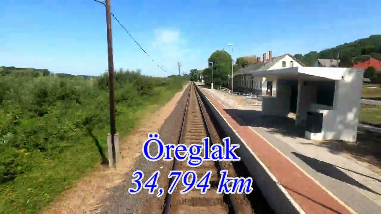 The Line Kaposvár - Fonyód (Nr. 36.) 5x 2022 4k
