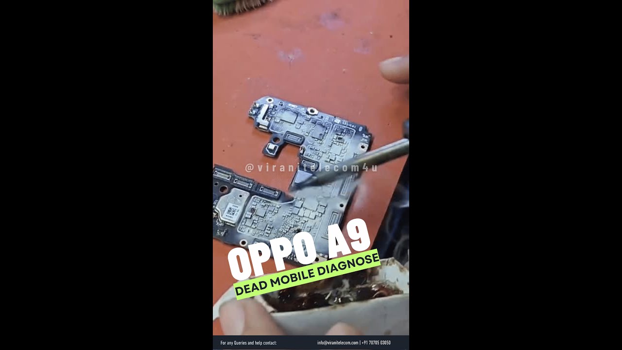 Oppo A9 2020 Dead Mobile Diagnose Step by Step 