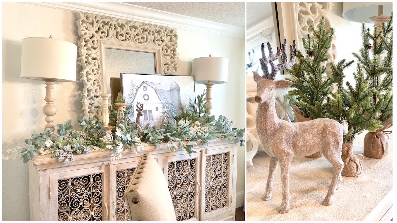 Christmas Decorating Ideas 2020 | Styling a Christmas Buffet