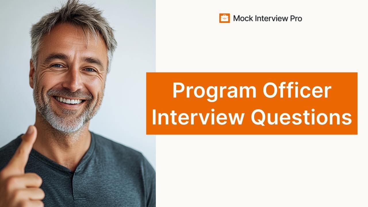 Most Common Program Officer Interview Questions