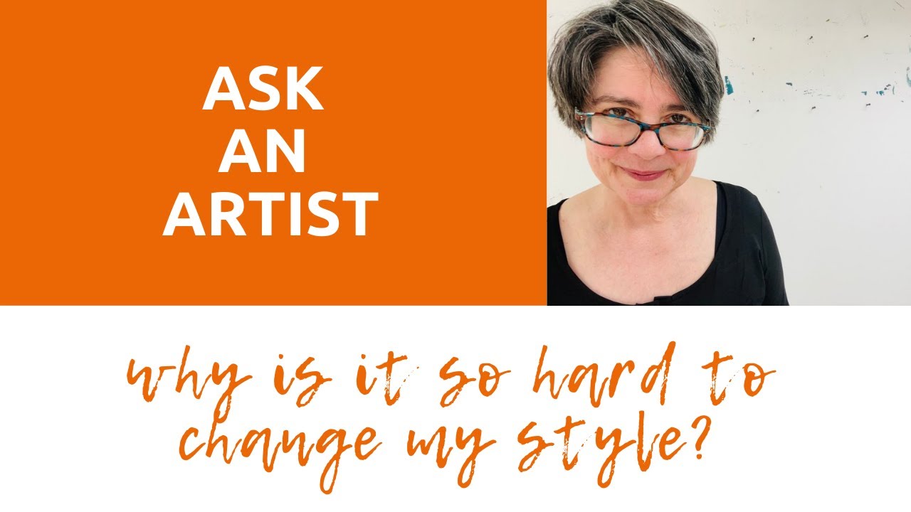 Why is it so hard to change my art style?