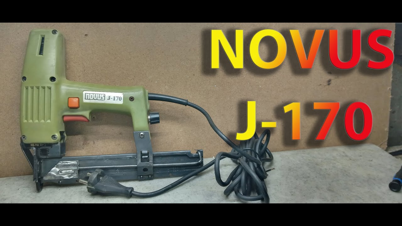 NOVUS J-170 Tacker repair and restoration (Staple gun, Nail Gun)