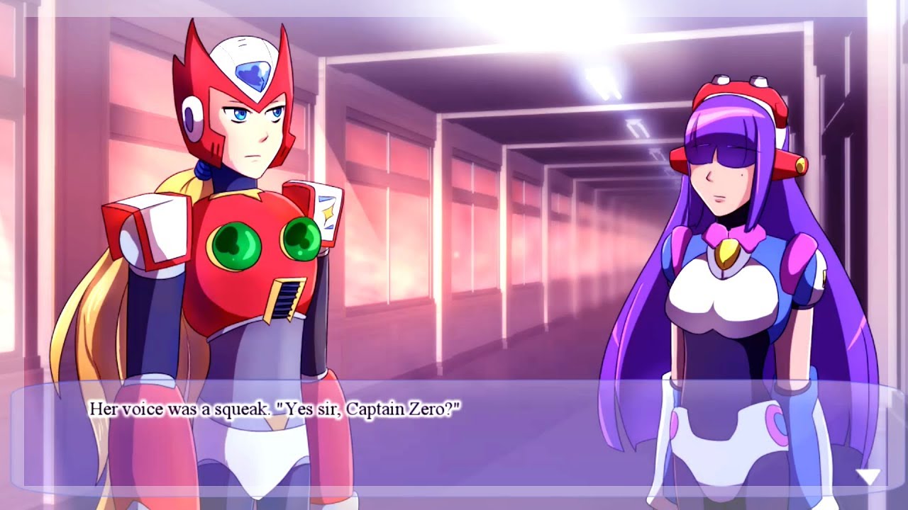 (MMX) Layer and Zero Valentine's Day Visual Novel!