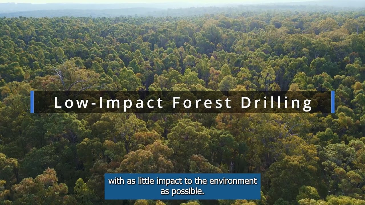 Custom Built Low Impact Exploration Drill Rigs in the Jarrah Forest