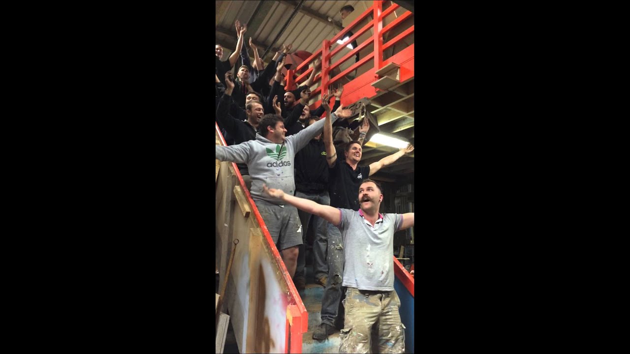 Harlequins boys flashmob the night before Wellington carnival 2015