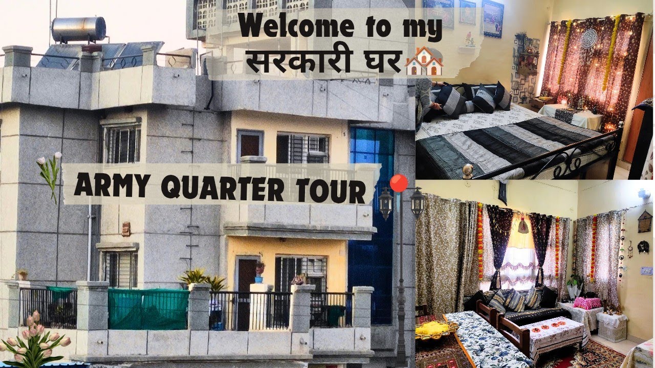 SARKARI आवास 🏘️✨| *Sarkari Quarter ko bilkul GHAR jesa banaya | hamara सरकारी GHAR