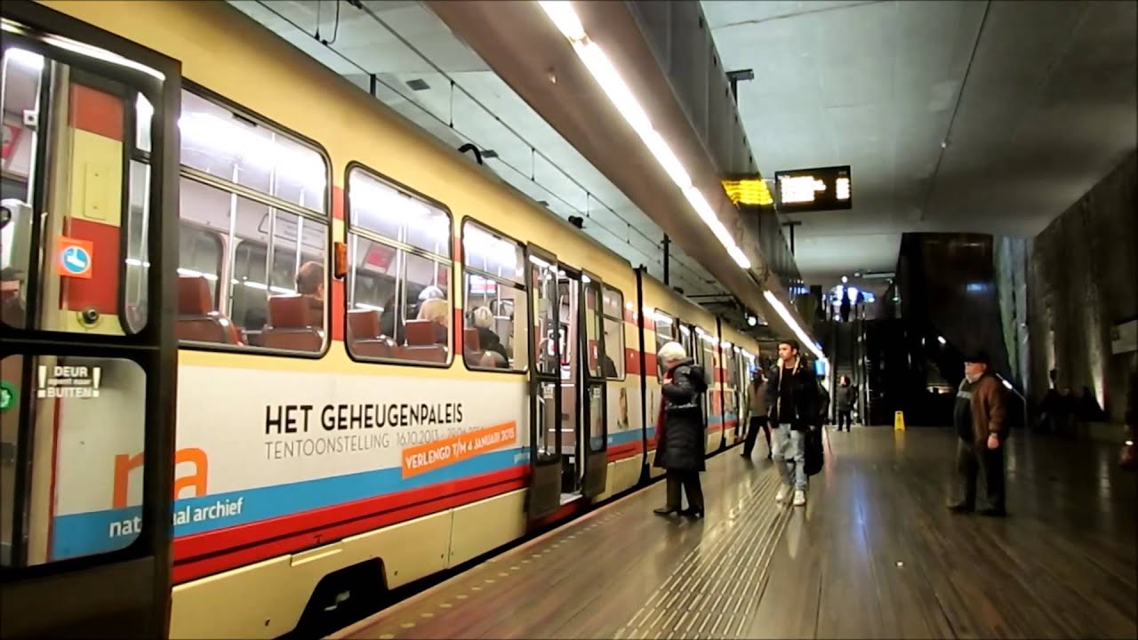 In de Haagse tramtunnel