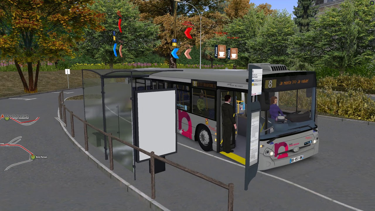 Omsi 2: Grand Paris Moulon. Line 8: Bois Persan-Hub Hôtels.
