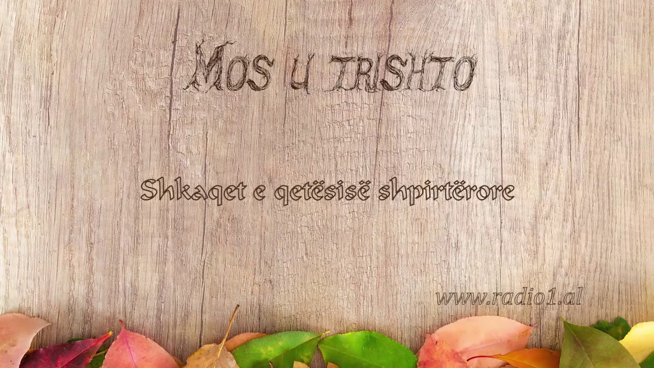 Mos u Trishto  Shkaqet e qetesise shpirterore   28