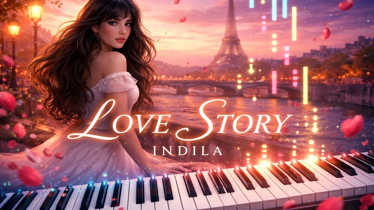 Love Story - Indila | Intermediate Piano Tutorial