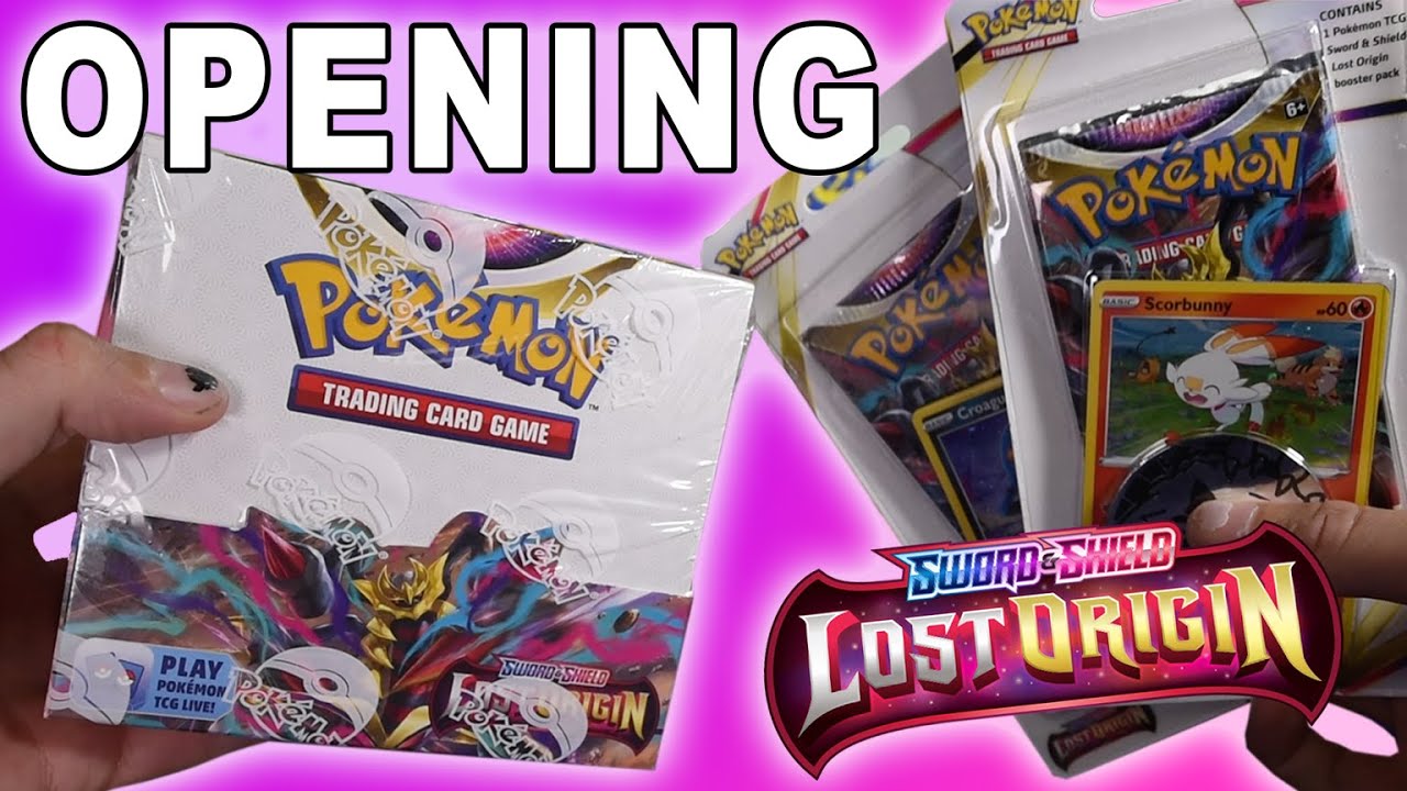Opening Lost Origin Booster Box & Blisters!