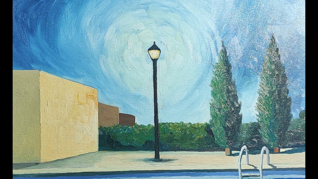 Sulle tracce di Magritte: Silenzio liquido, olio su tela