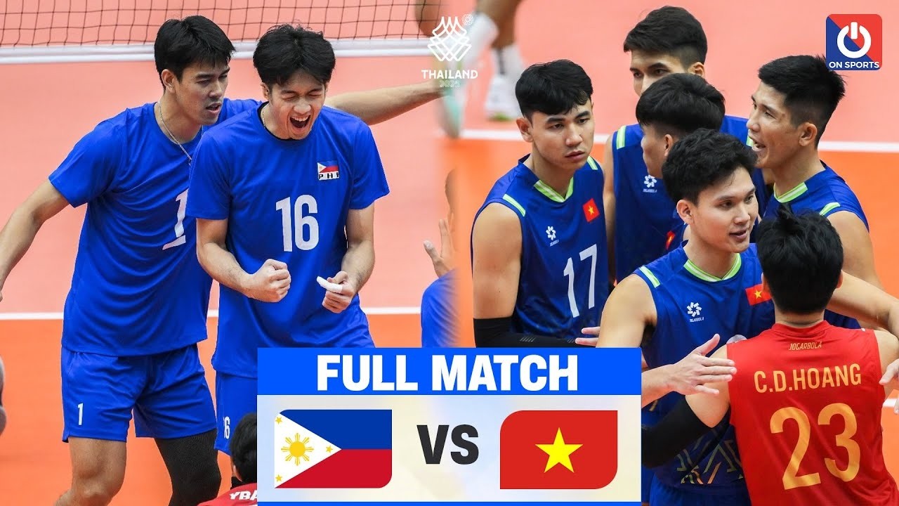 FULL HD | VIETNAM vs. PHILIPPINES |Ngọc Thuân - Quốc Dư thanwh hoa bắn phá