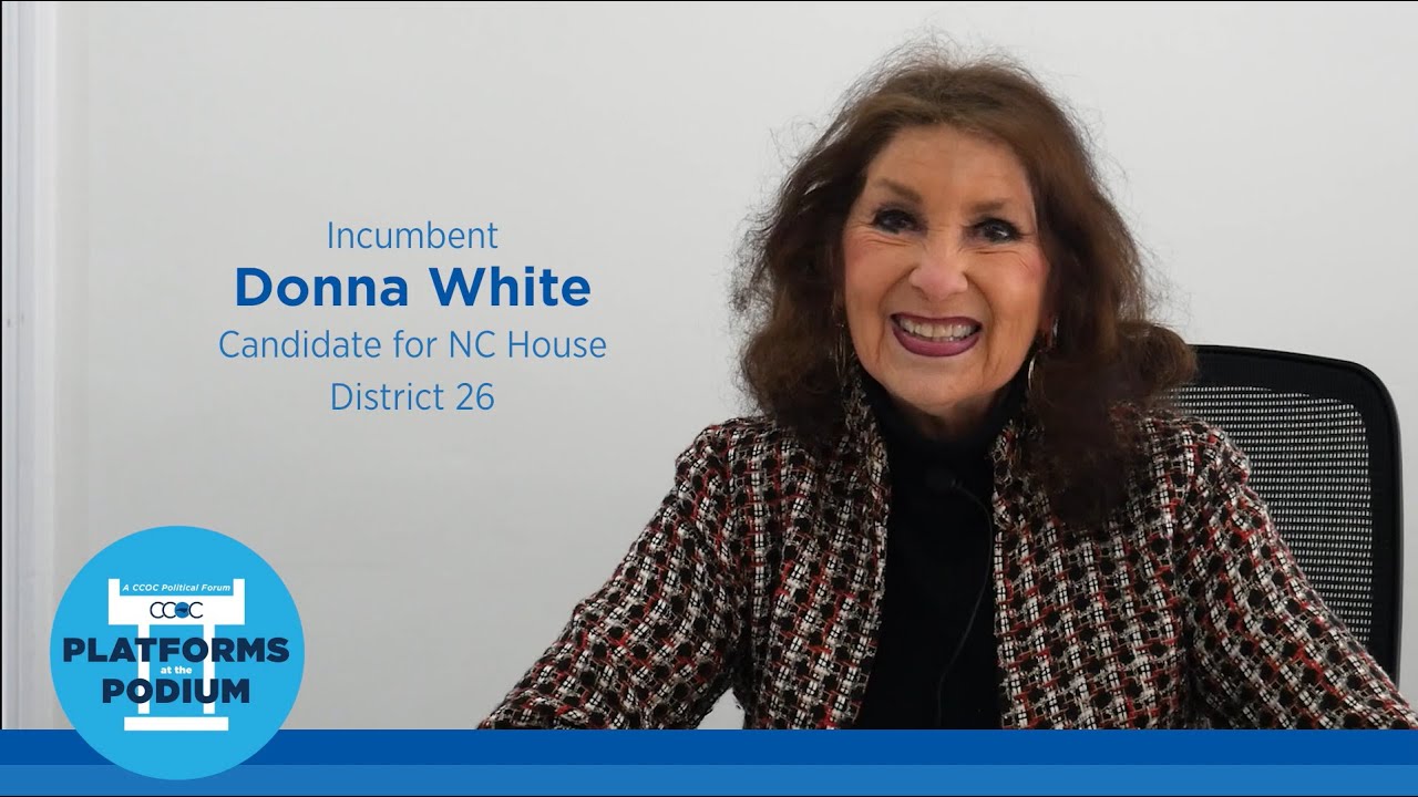 Platforms at the Podium: Donna White