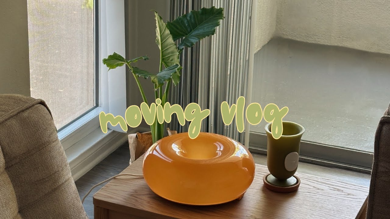 moving vlog 📦 first week in our new apartment, cozy home vibes, furniture unboxing + ikea haul