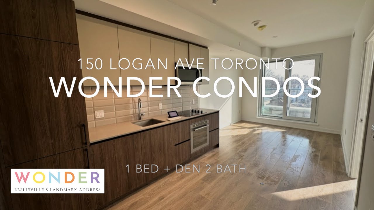 Wonder Condos 150 Logan Ave - 1 Bed + Den 2 Bath 647 sqft