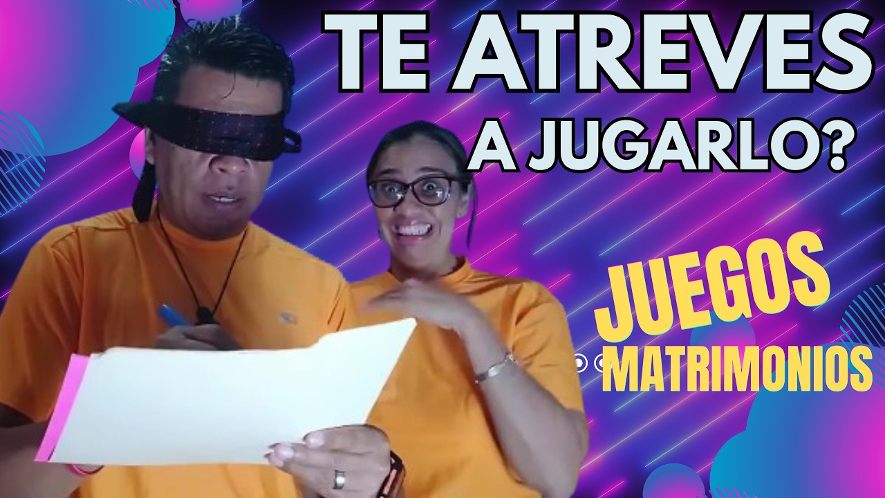 Juegos FACILES Para REUNIONES de Matrimonios Paso a Paso