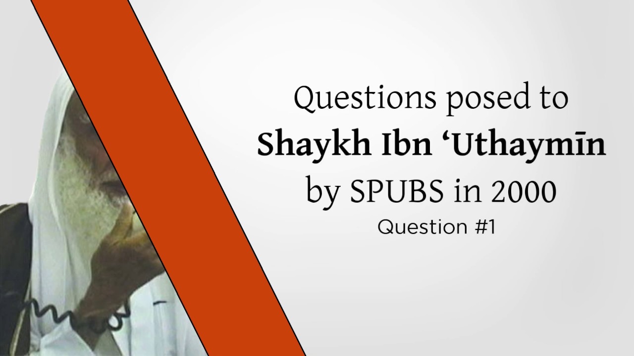 Dr. Abdulilah asks Sh. Ibn ‘Uthaymīn: Which books should the student of knowledge in the west study?