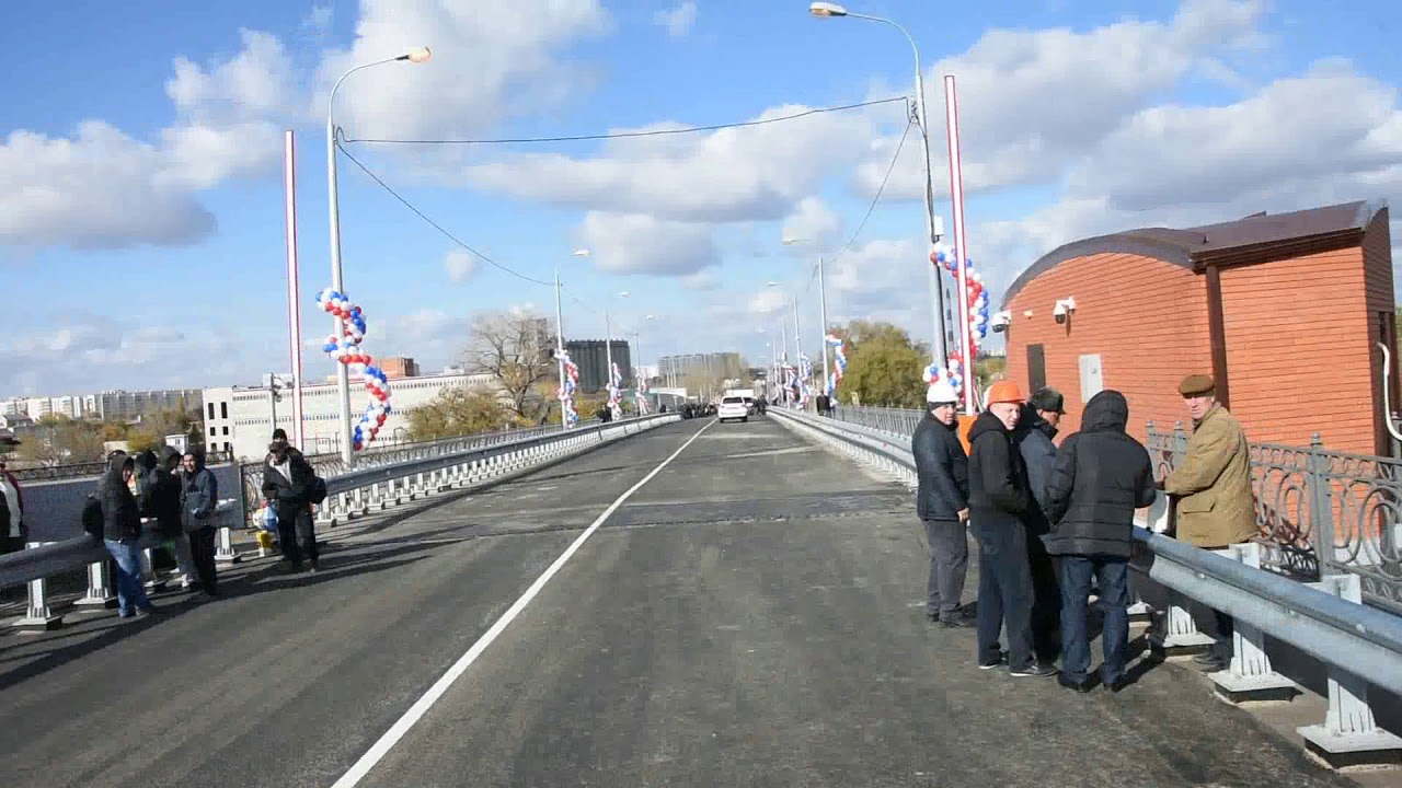 В Астрахани открыли Кирикилинский мост (видео из первого автобуса)