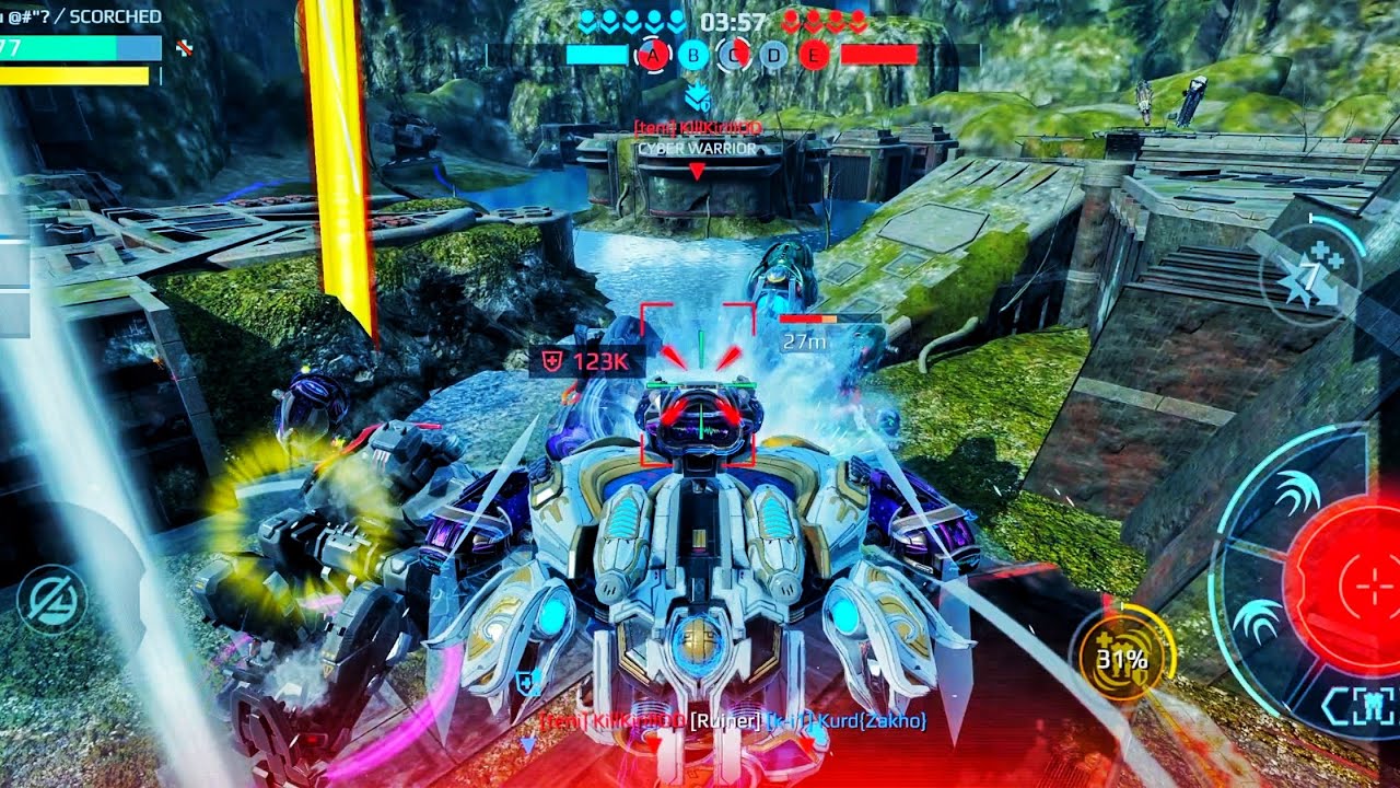 Team vs Team — play together, win together.#warrobots #viral 