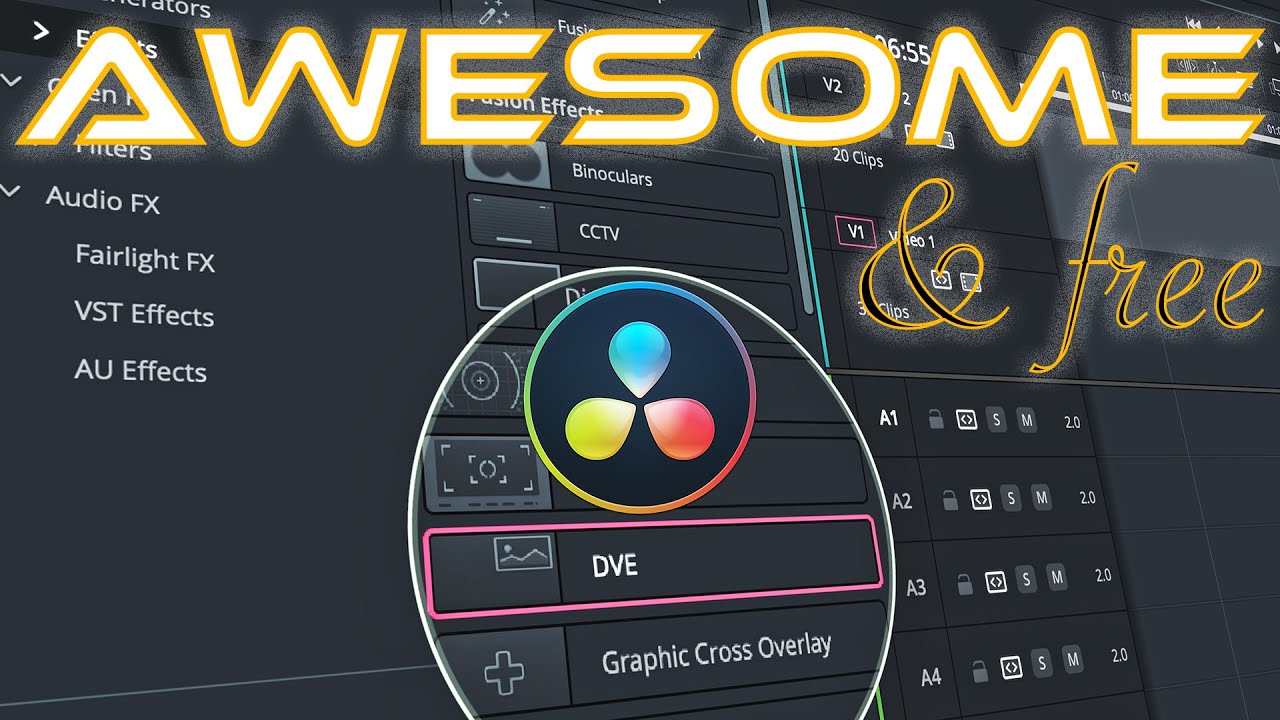 SUPERCHARGE Your Editing  with the DVE Effect | DaVinci Resolve 18