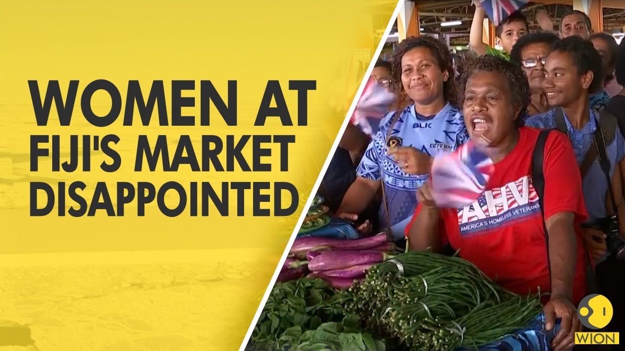 Women at Fiji's market disappointed with Meghan's visit to market
