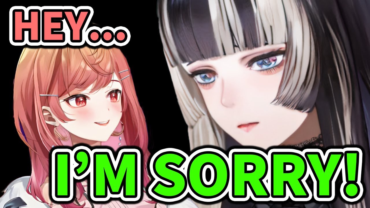 Raden thinks Ririka is angry for taking washroom break【Hololive/Eng sub】