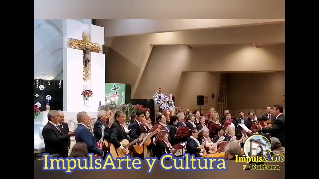 🇲🇽UN NIÑO NOS HA NACIDO. Coro Cristo Rey.Parroquia Señor de los Milagros León Guanajuato México. 